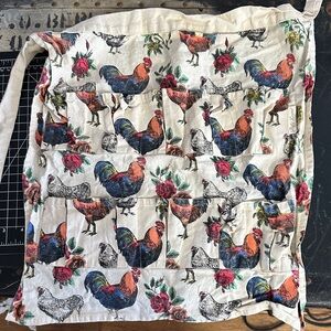Colorful Rooster Print Belt